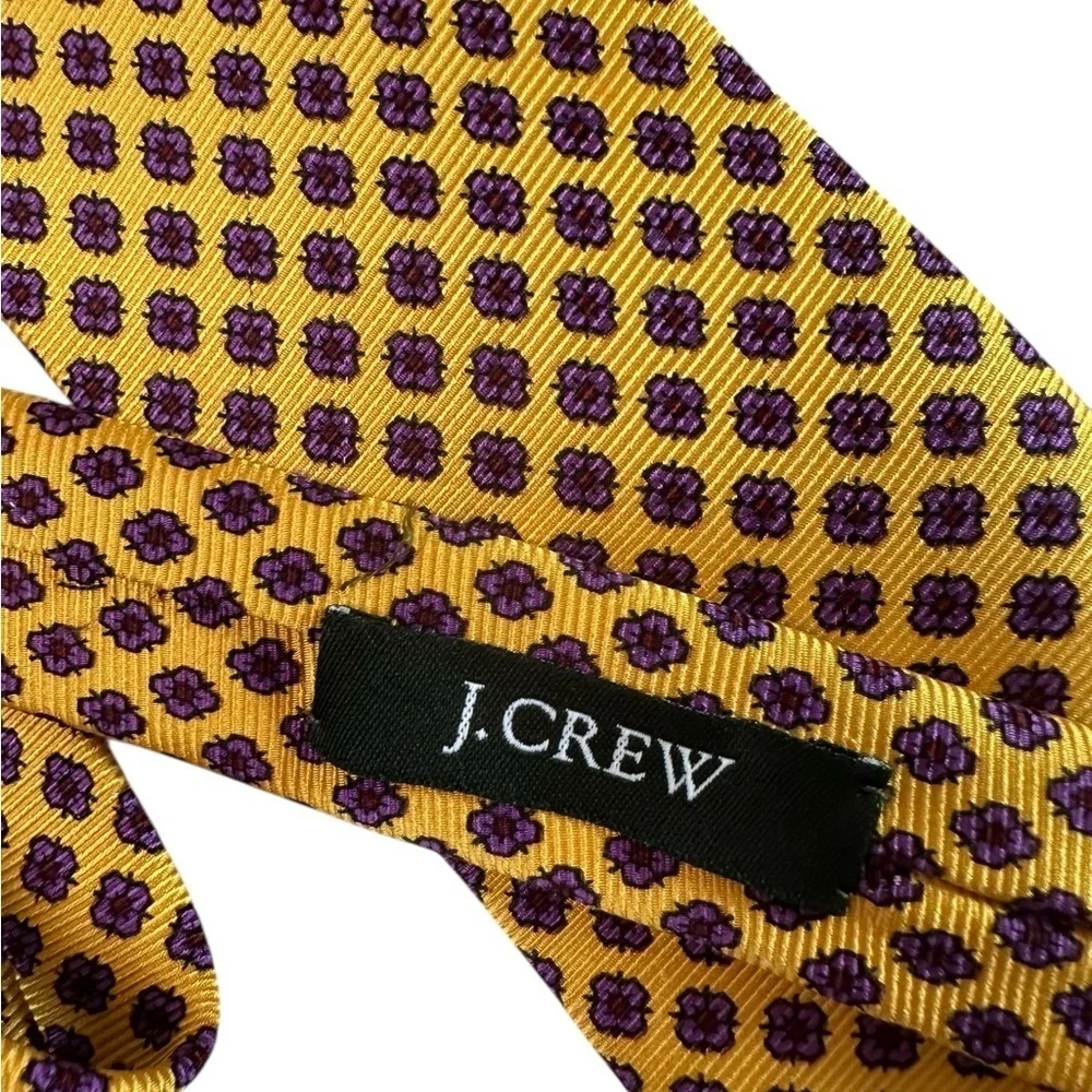 J. Crew English Silk Men's Neck Tie Size 3.5 x 57
